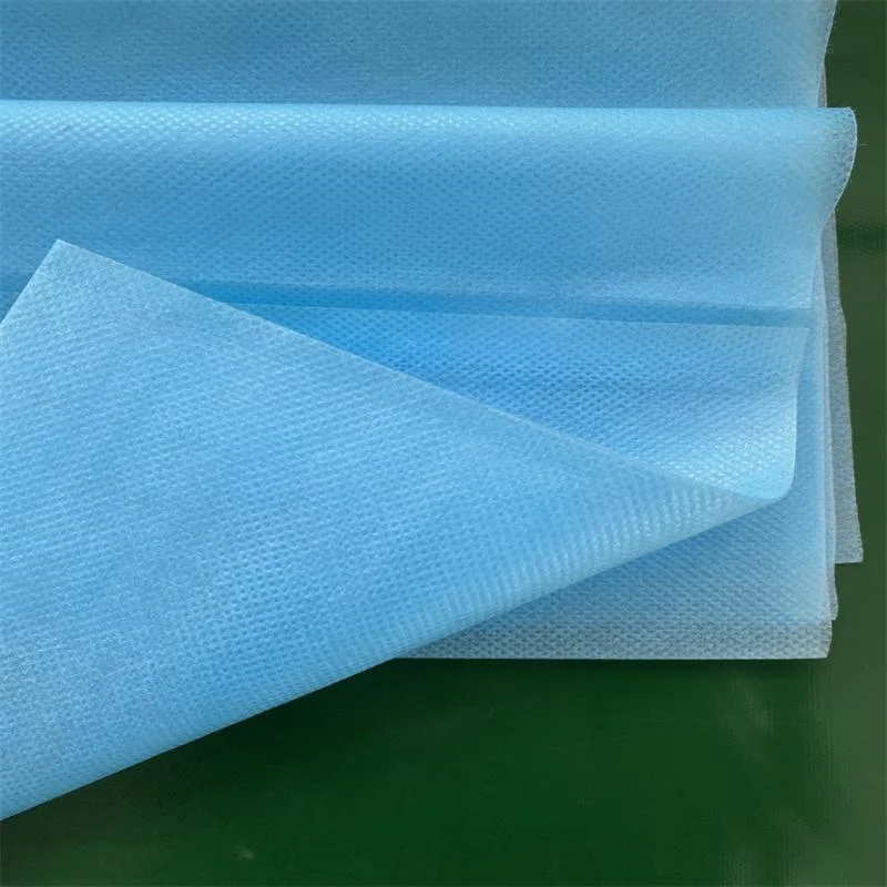 Mask Raw Material PP Spunbond Non Woven Fabric, SMS Nonwoven Fabric for Isolation Gown,Hydrophobic Polypropylene SMMS Non Woven Fabric Supplier for Medical Gown